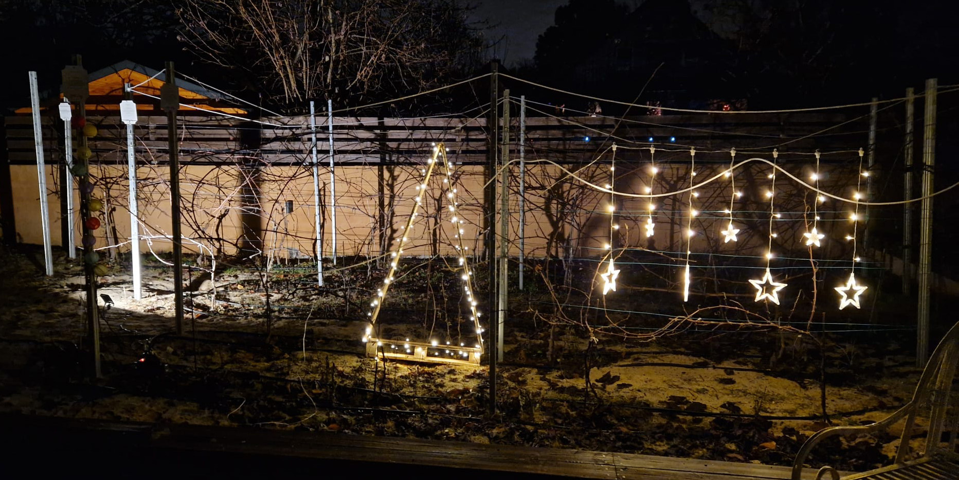 Weihnachten im Rebstockgarten bei Alla Vite.